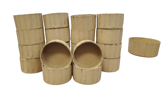 4" Paper Cylinder Shells (20 Sets)
