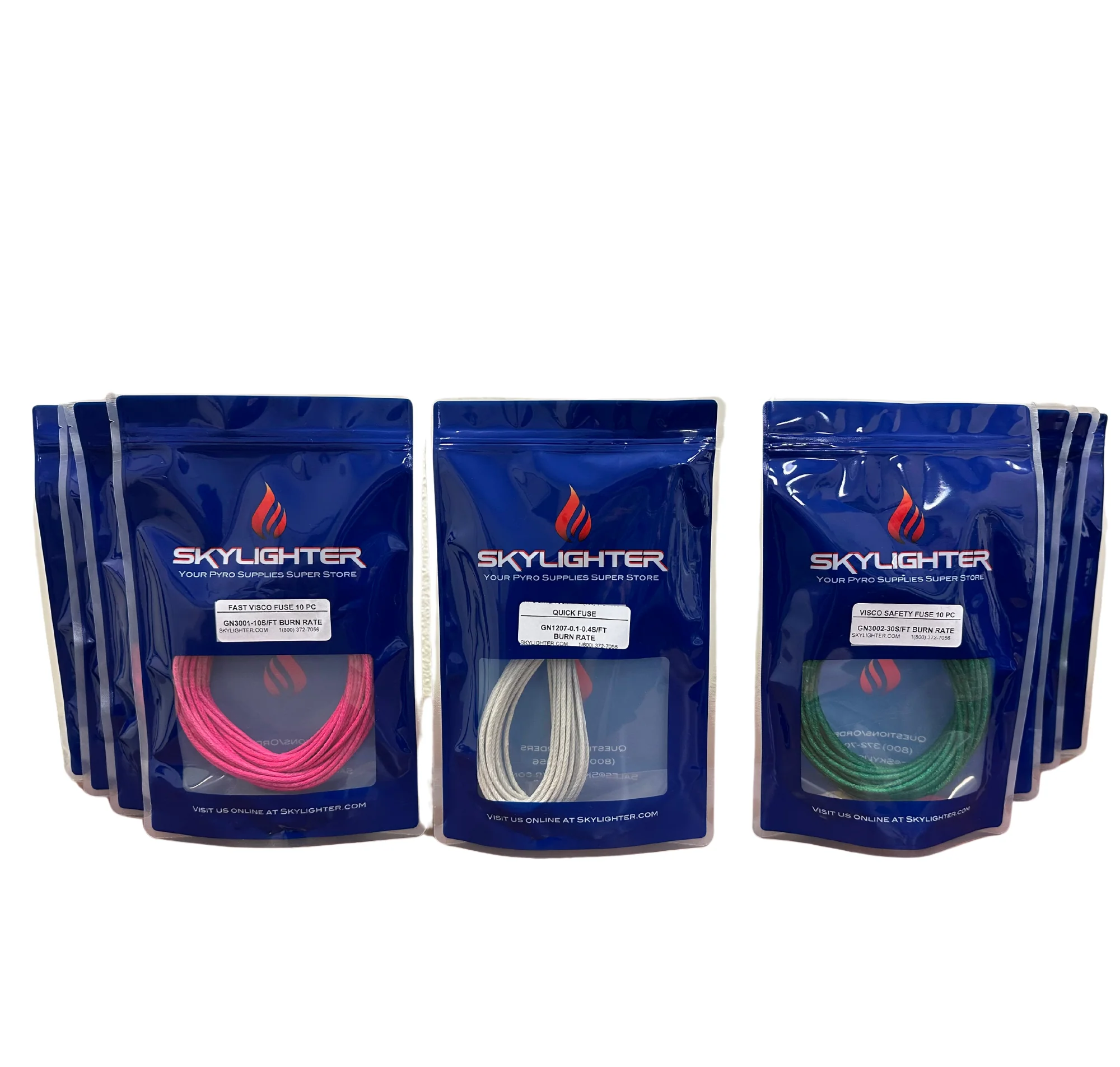 Backyard Pyro Pro Fuse Kit (contains 10 rolls of fuse) - Image 3